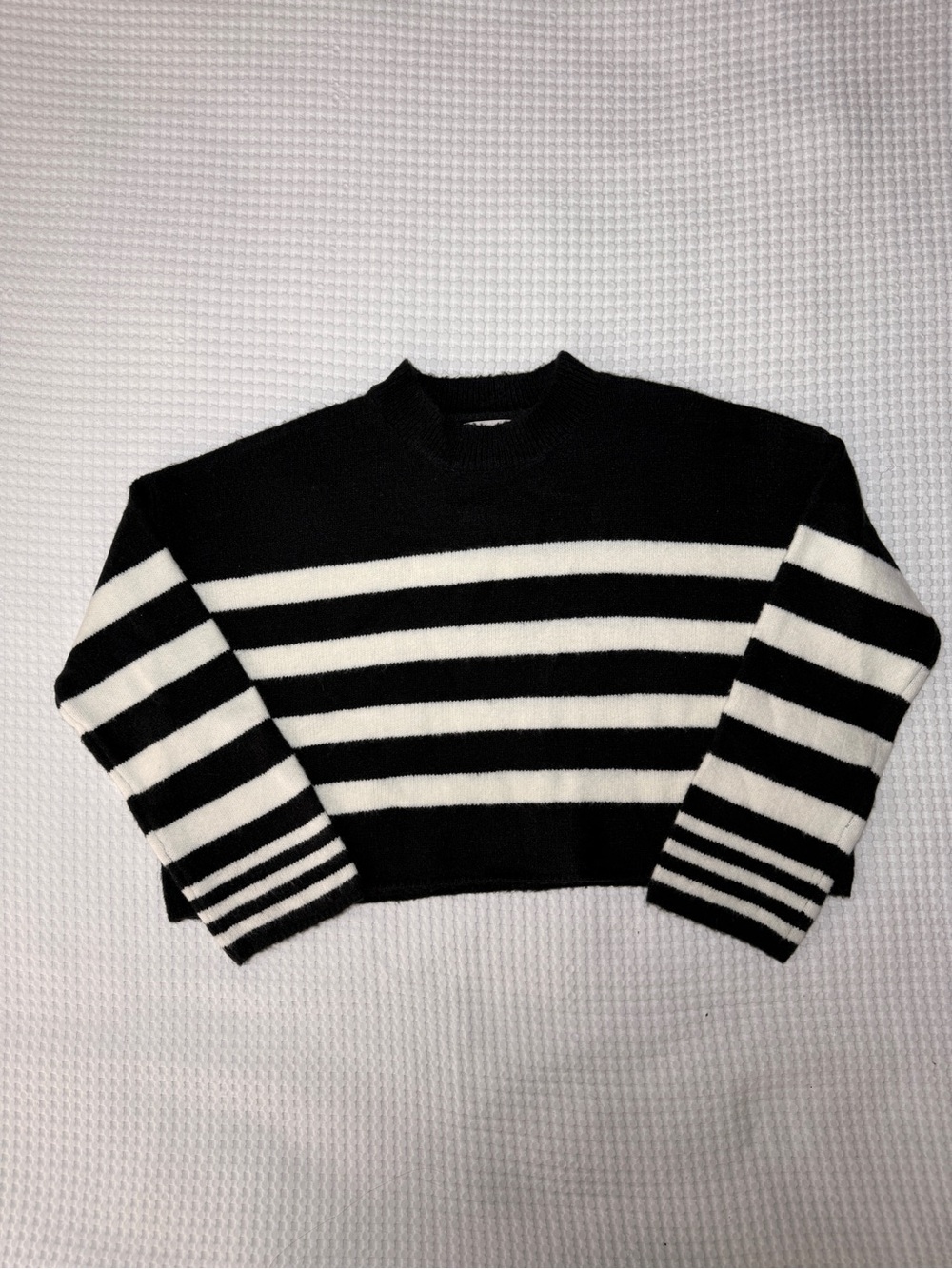 Sincerely Jules Black Knit Crewneck Sweater